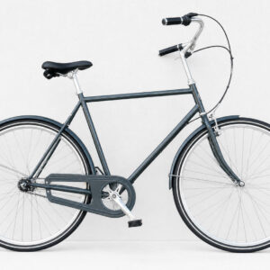 Retro herre cykel - Grå